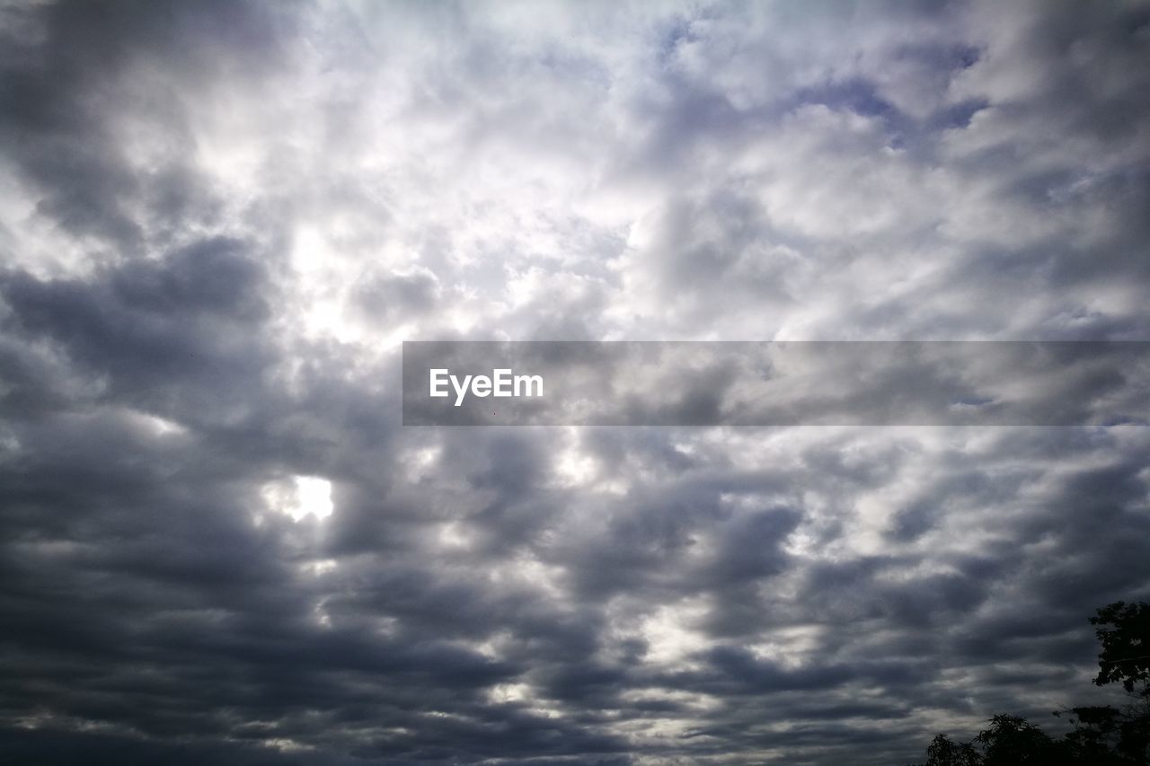 LOW ANGLE VIEW OF STORM CLOUDS