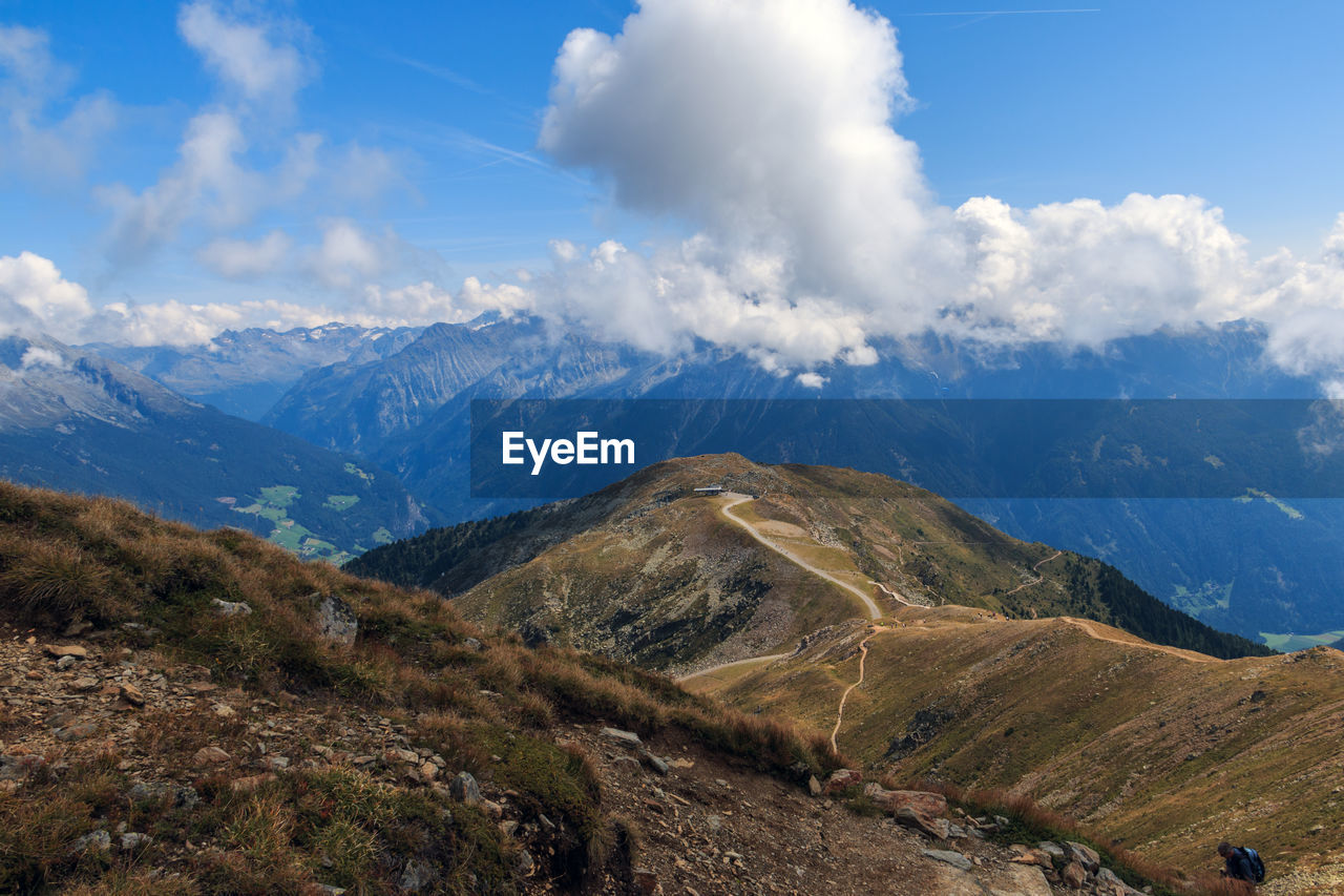 SCENIC VIEW OF MOUNTAIN AGAINST SKY