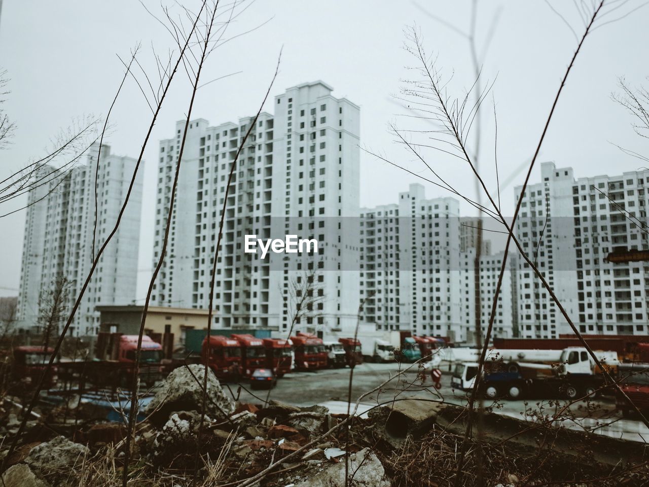 CITYSCAPE AGAINST SKY