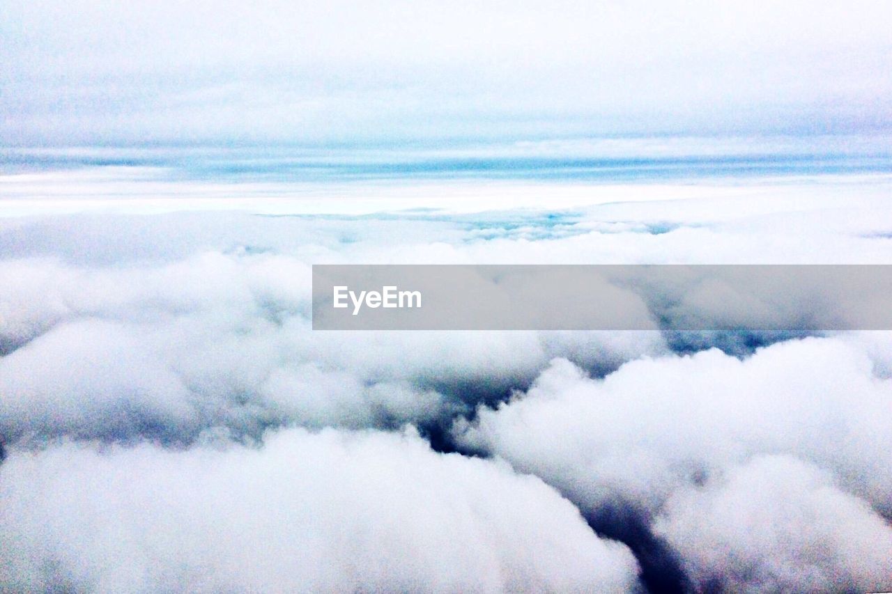 SCENIC VIEW OF CLOUDS AGAINST SKY DURING WINTER