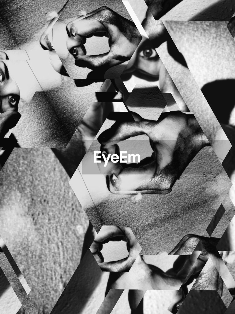 CLOSE-UP PORTRAIT OF YOUNG MAN PAINTING