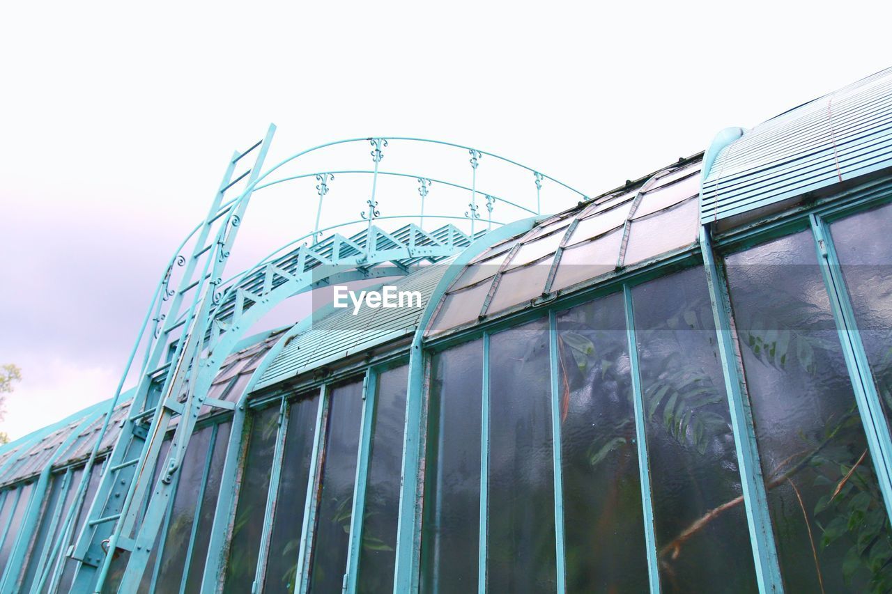 Low angle view of building against sky