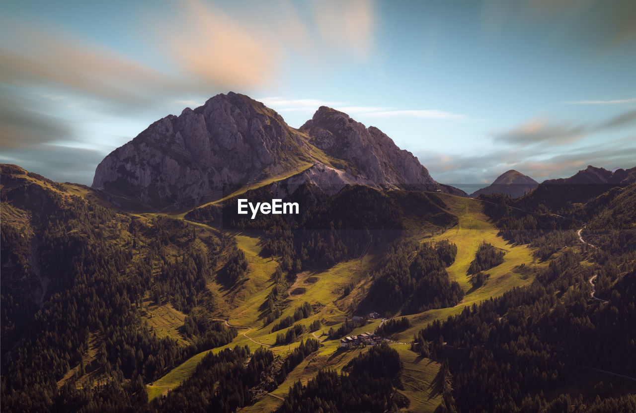 Mountain range in austria