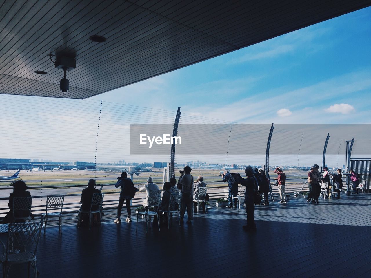 People at haneda airport