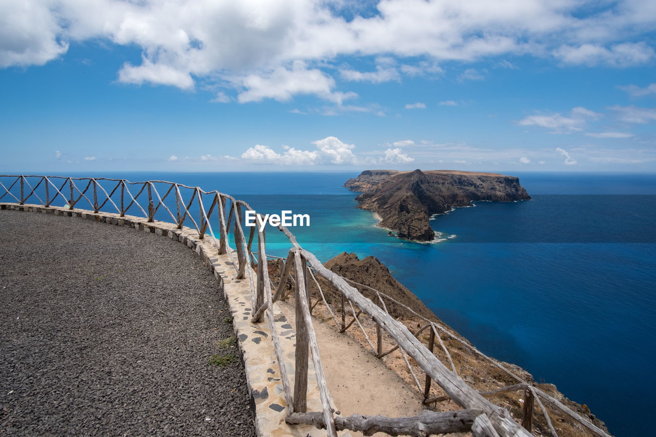 Panoramic view of sea against sky