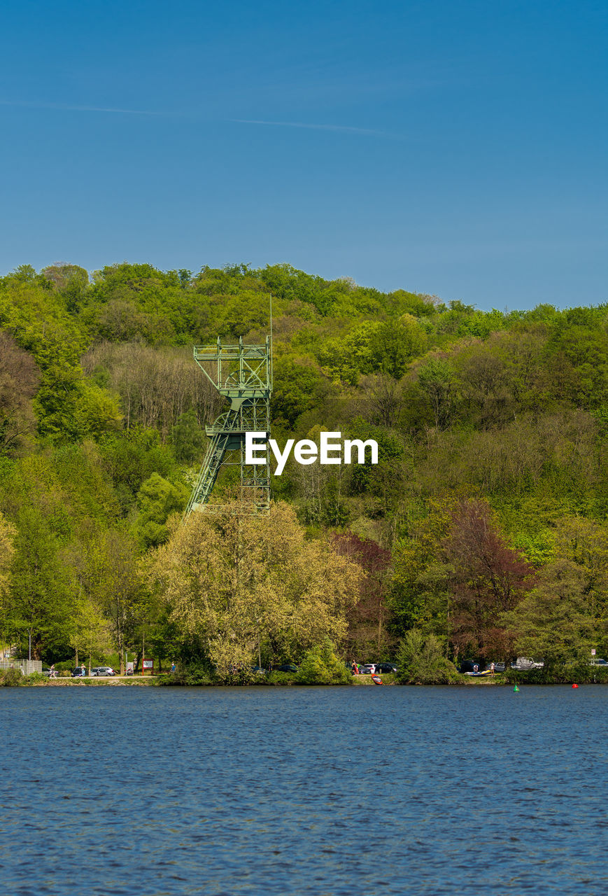 Scenic view of river against sky