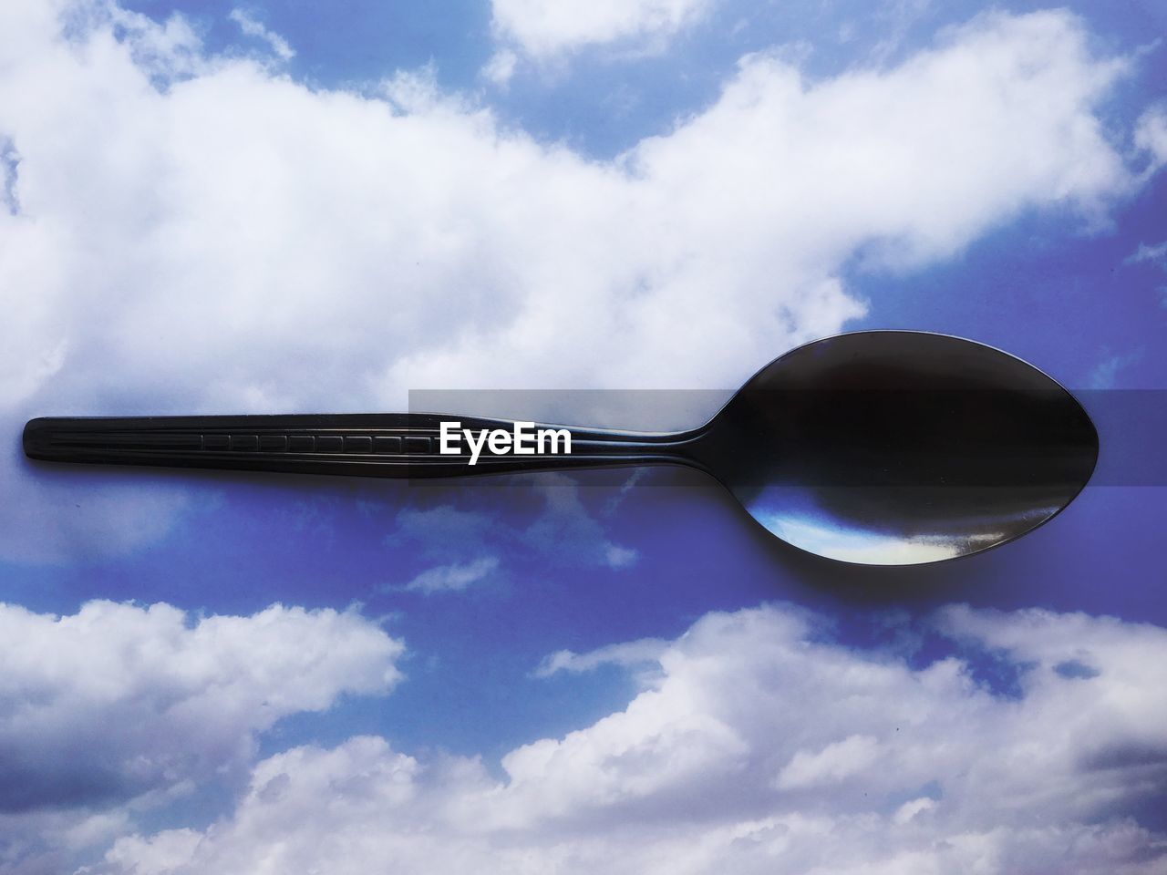 Close-up of spoon on table