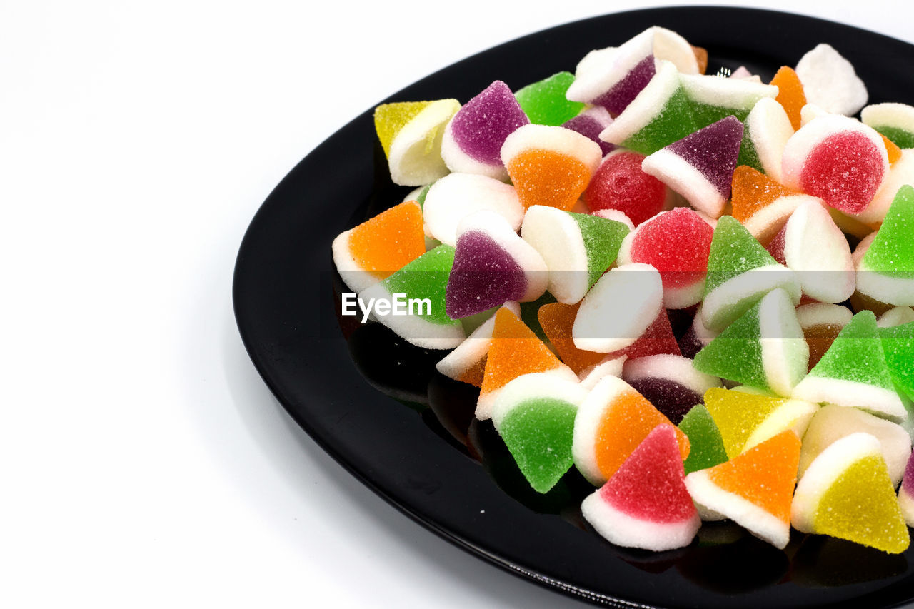 CLOSE-UP OF FRUITS SERVED ON PLATE