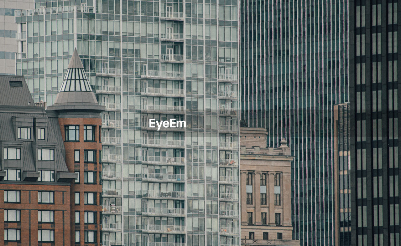 Full frame shot of modern building