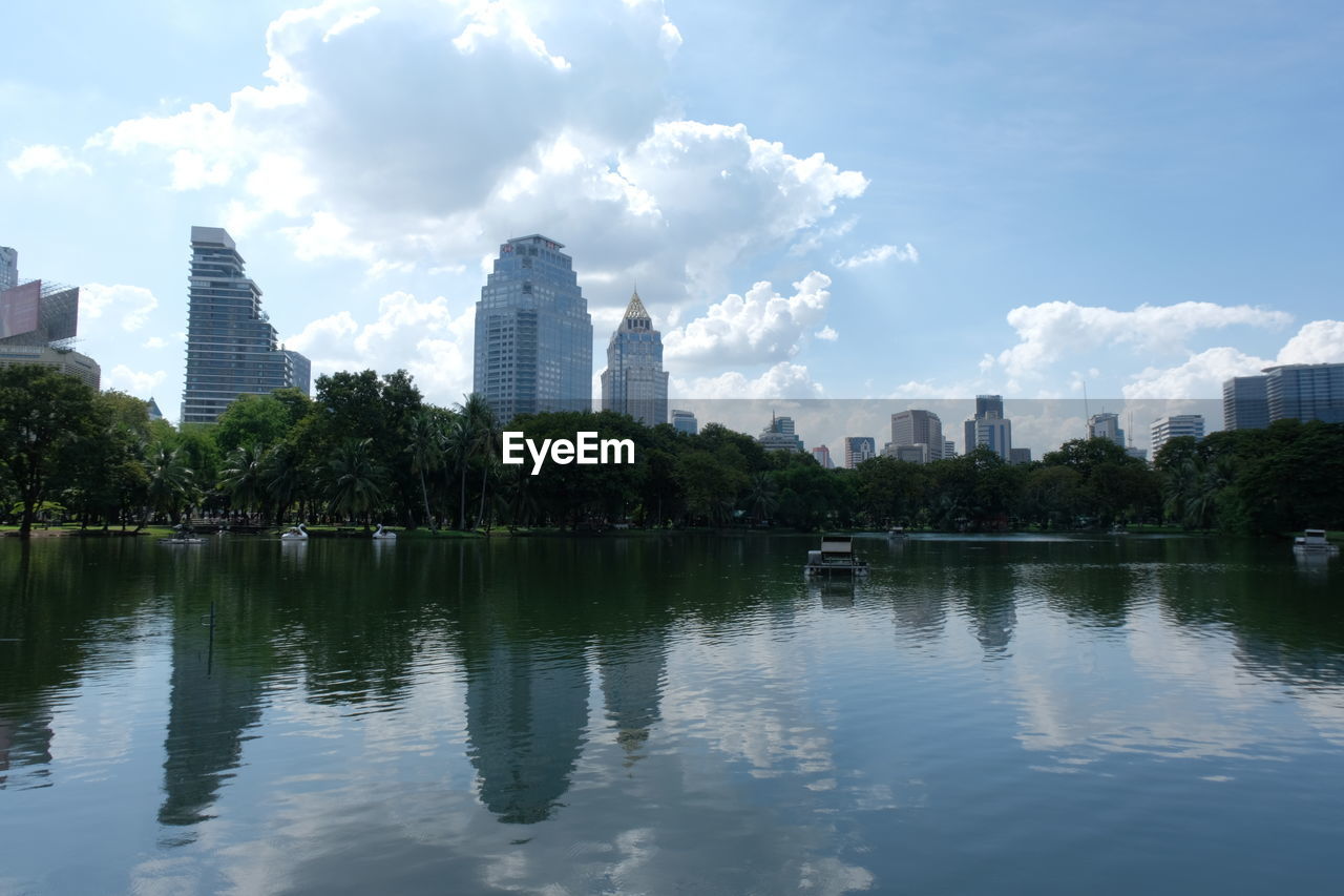 Central park of thailand, bangkok