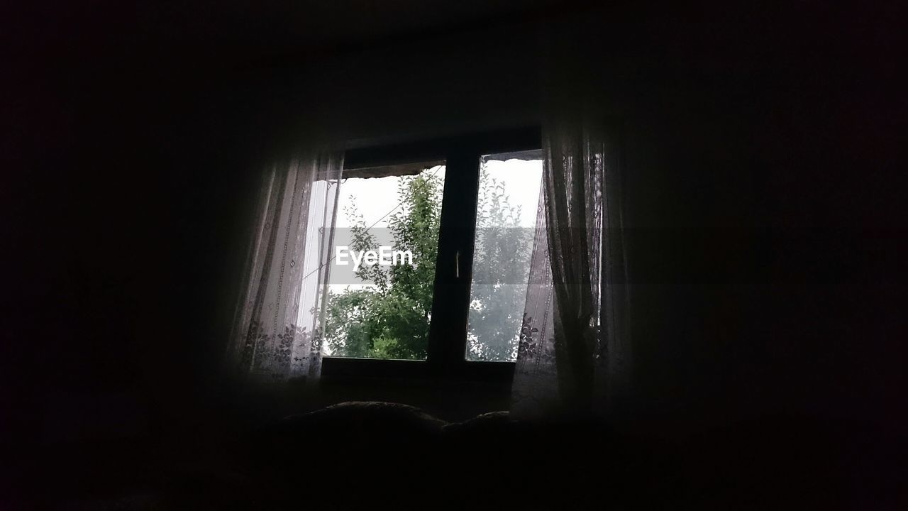 Window of empty room