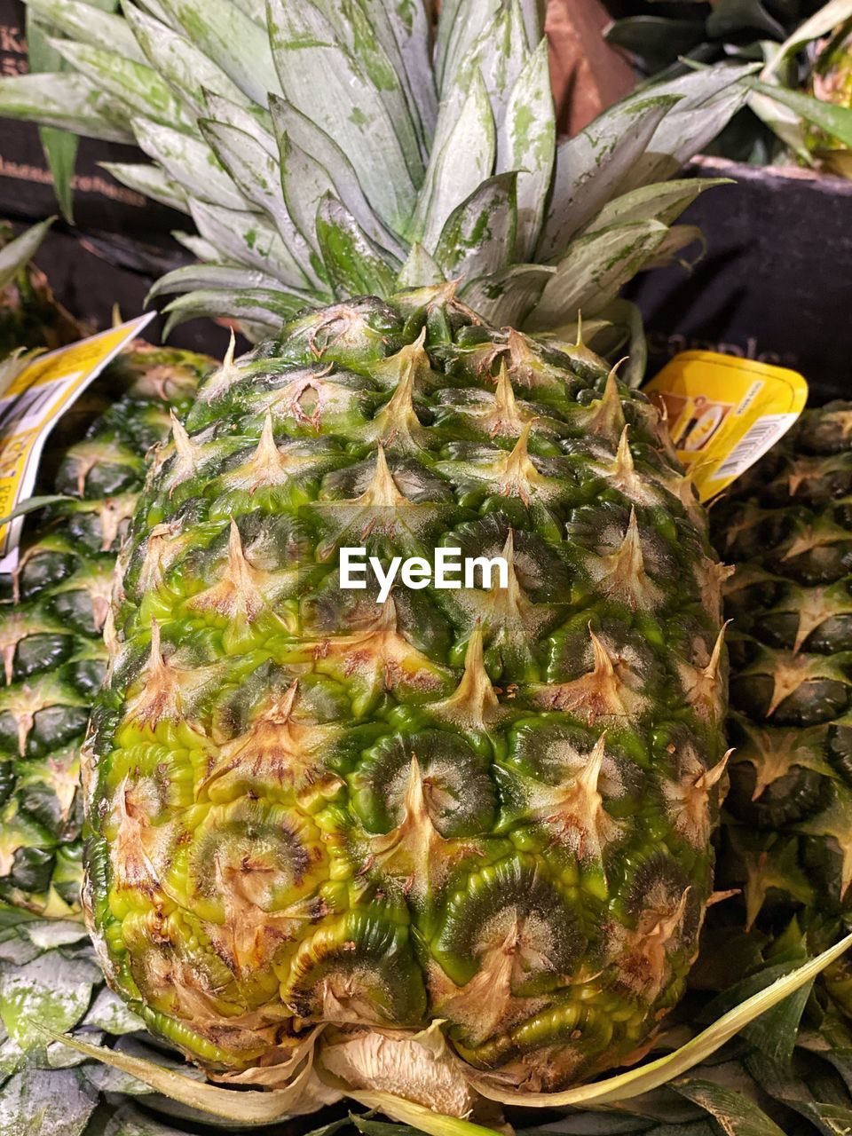 Pineapple, fruit, texture, tropical fruit