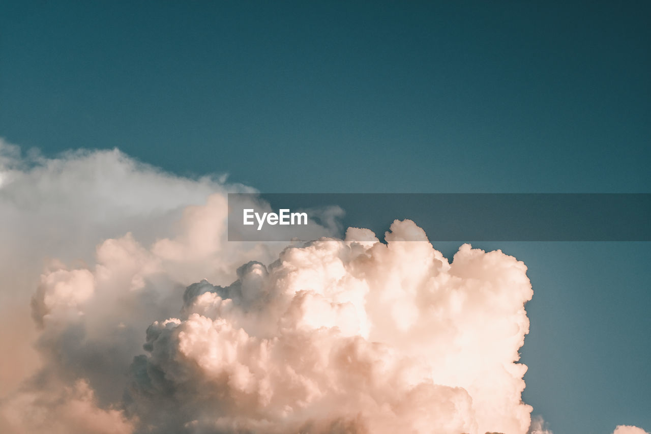 Low angle view of clouds in sky