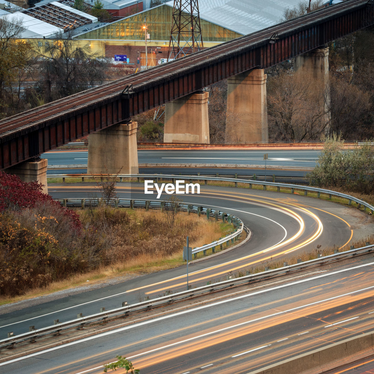 HIGHWAY AGAINST BRIDGE