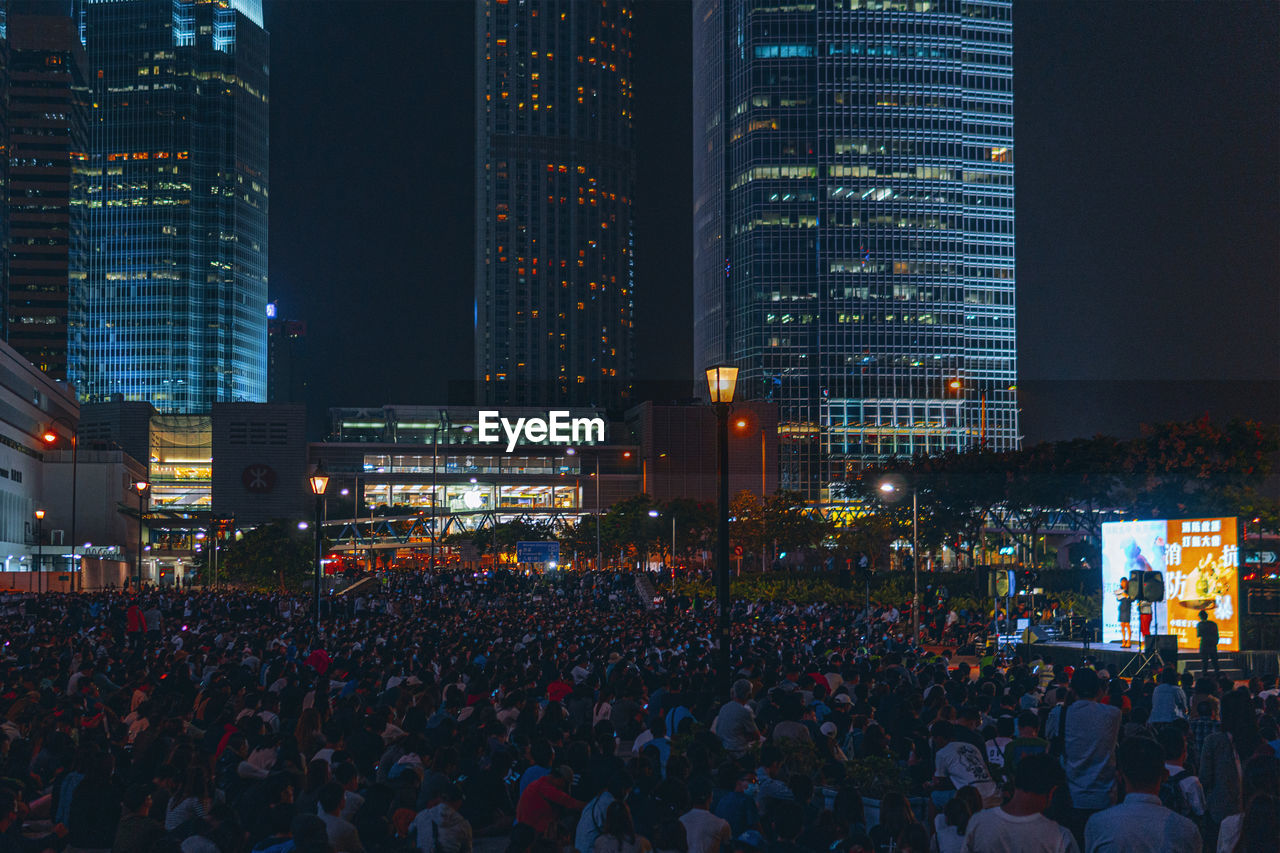 Protest scene hong kong 2019