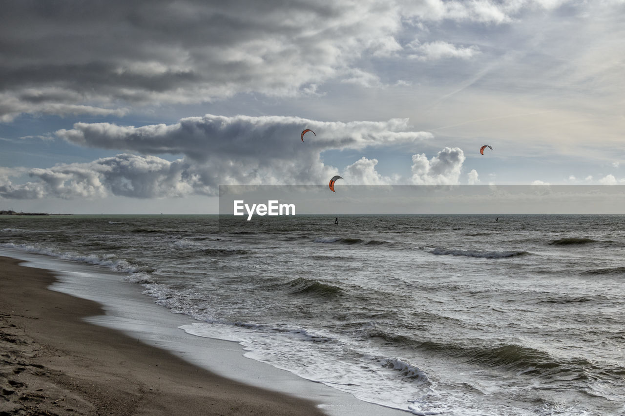 VIEW OF SEA AGAINST SKY