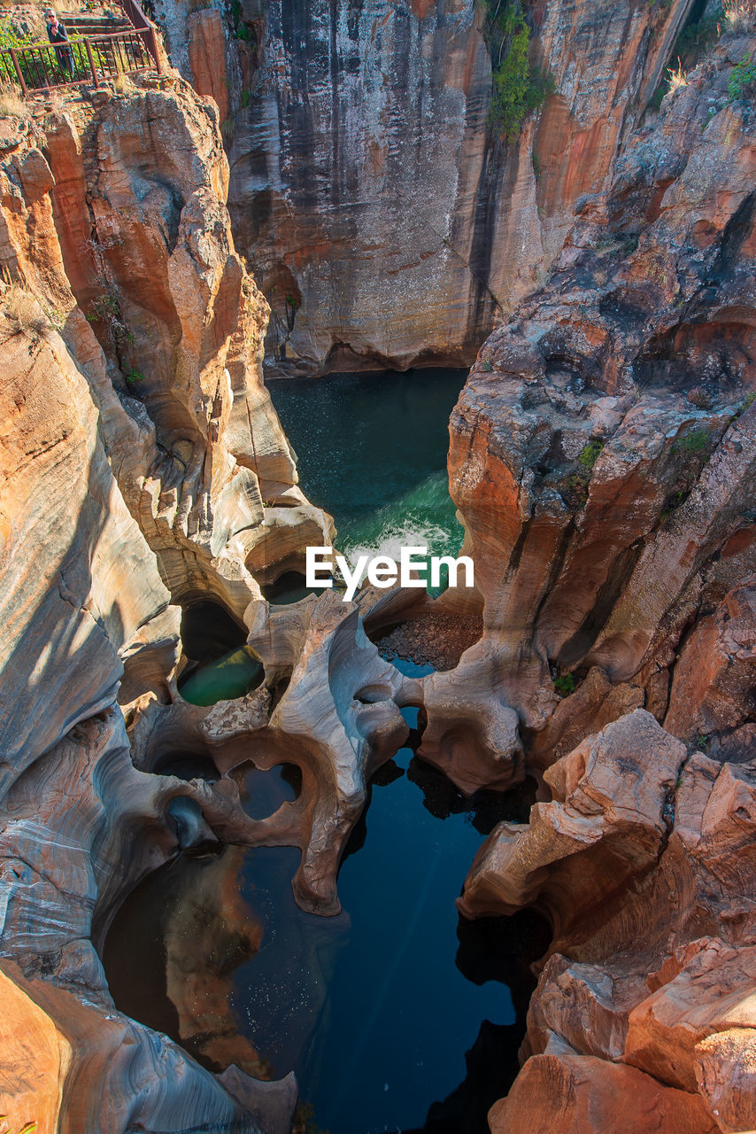 Bourke potholes in south africa.