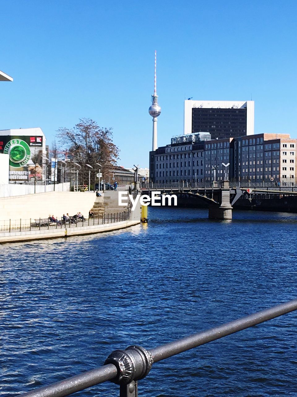 River with buildings in background