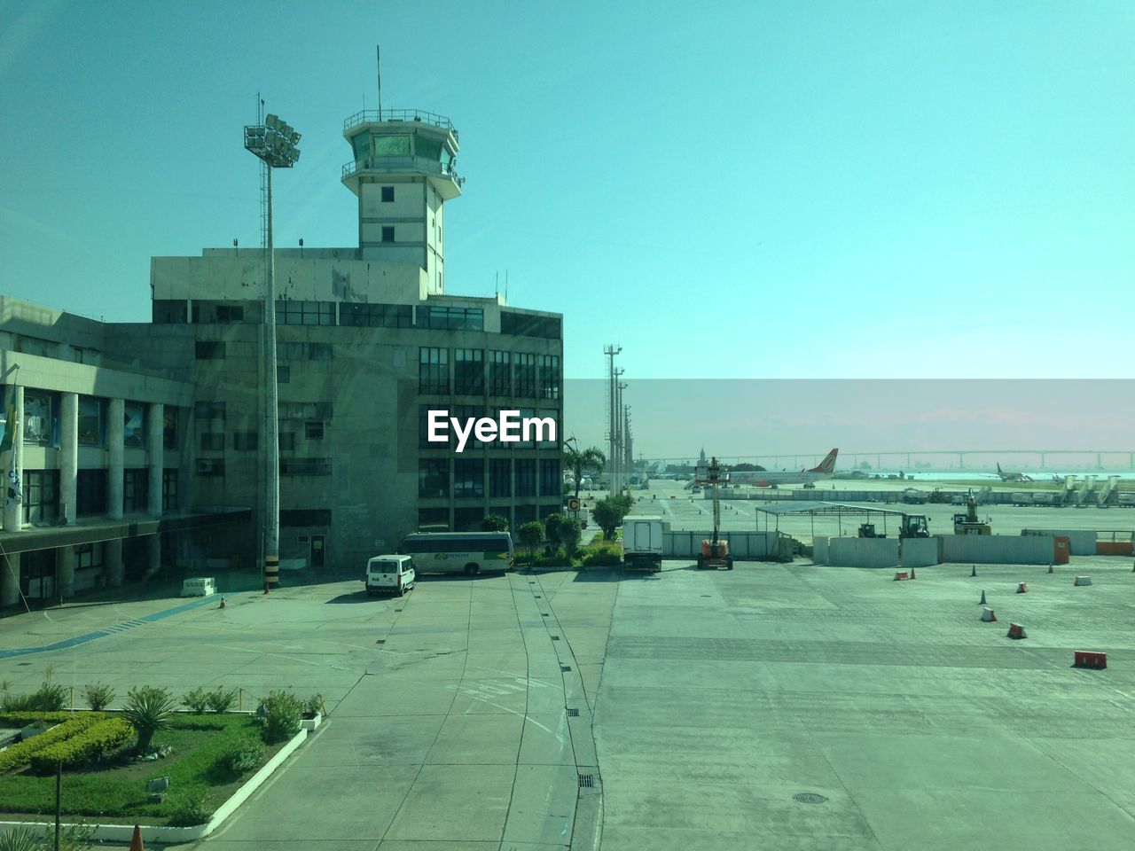 VIEW OF BUILDINGS AGAINST CLEAR SKY