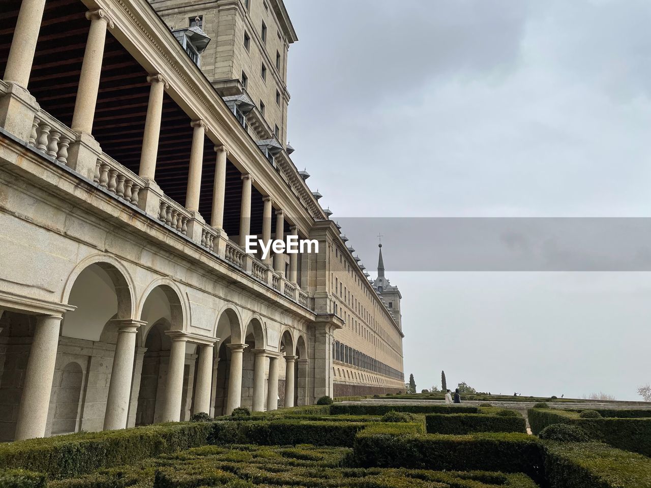 Low angle view of building against sky