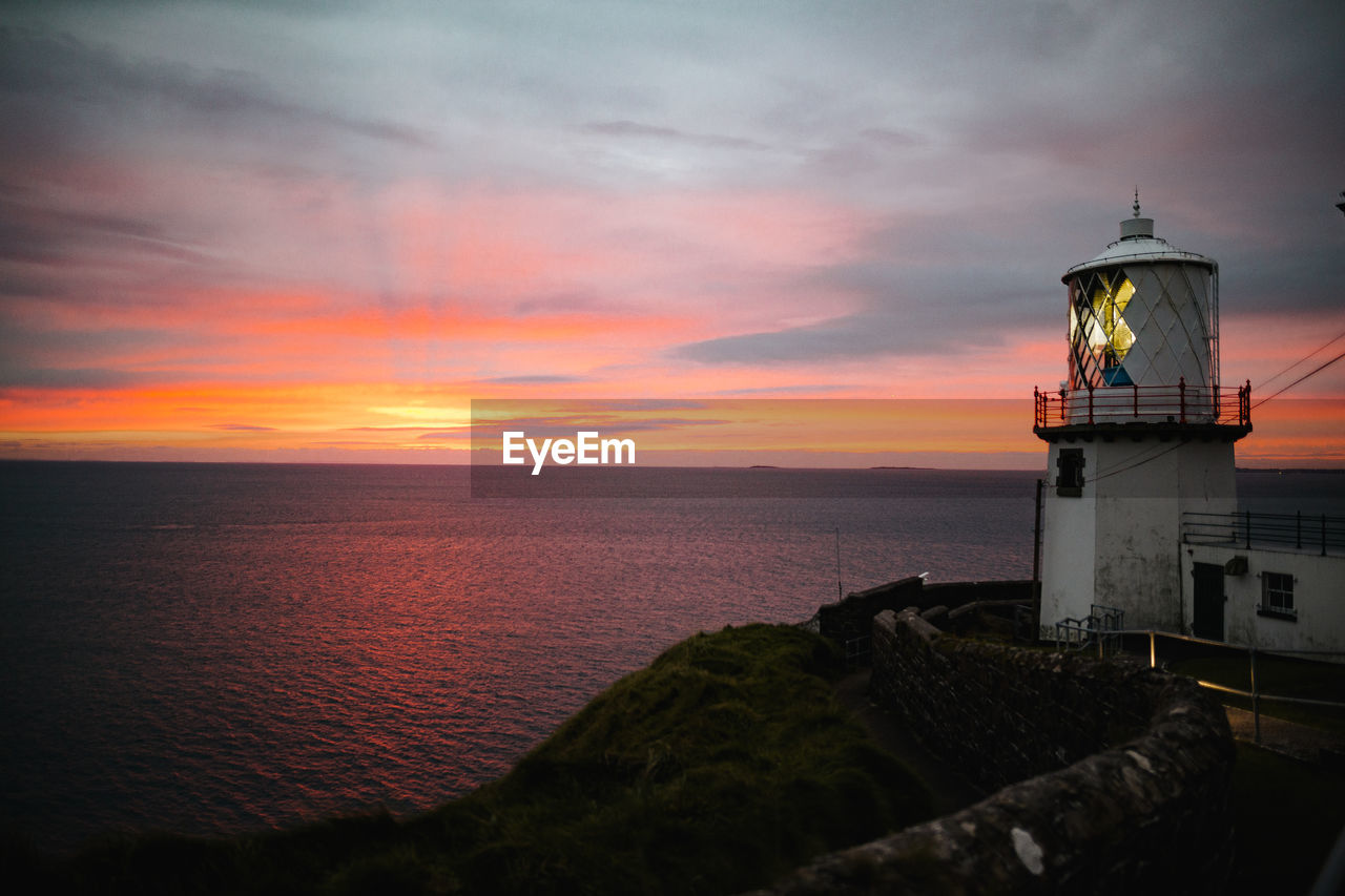 Sunset lighthouse 