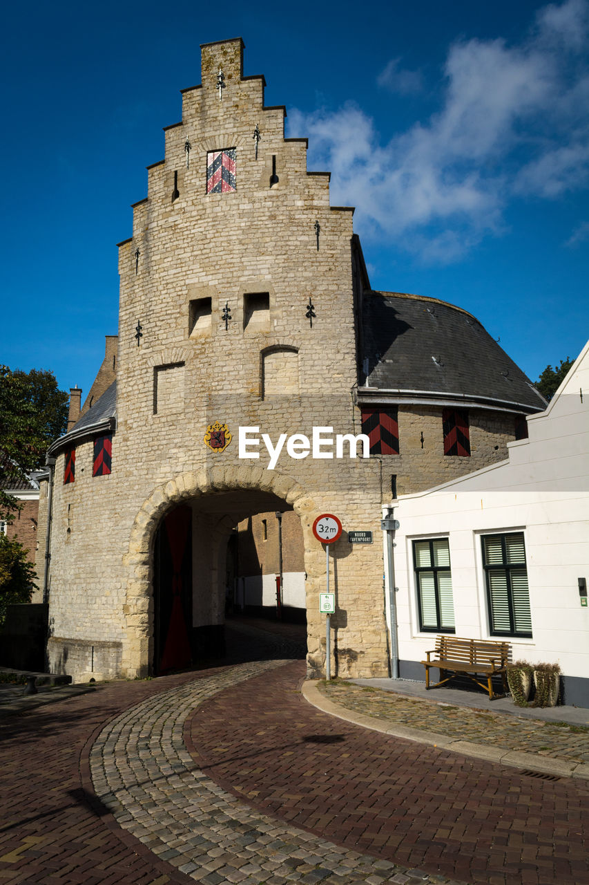 Zierikzee, netherlands, town gate noordhavenpoort