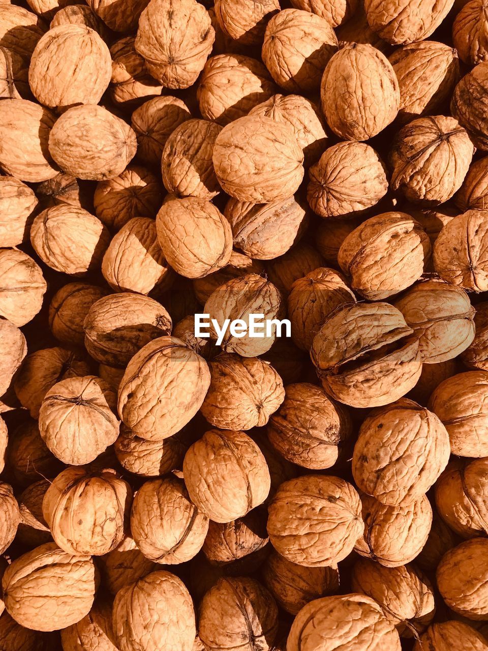 Full frame shot of walnut