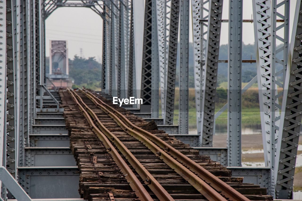 VIEW OF RAILROAD TRACKS