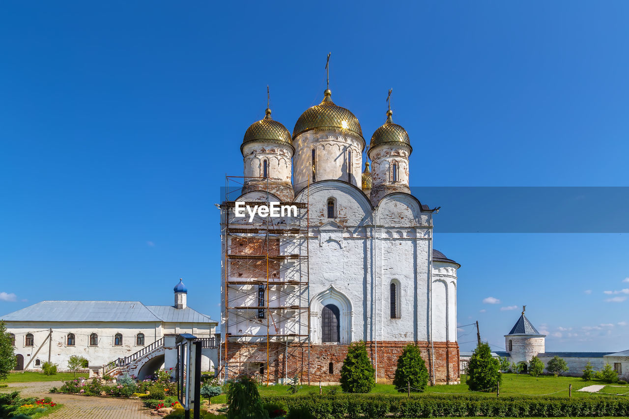 Luzhetsky monastery is a medieval fortified monastery in mozhaysk, russia. 