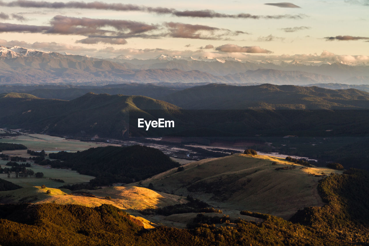 AERIAL VIEW OF LANDSCAPE AGAINST SKY