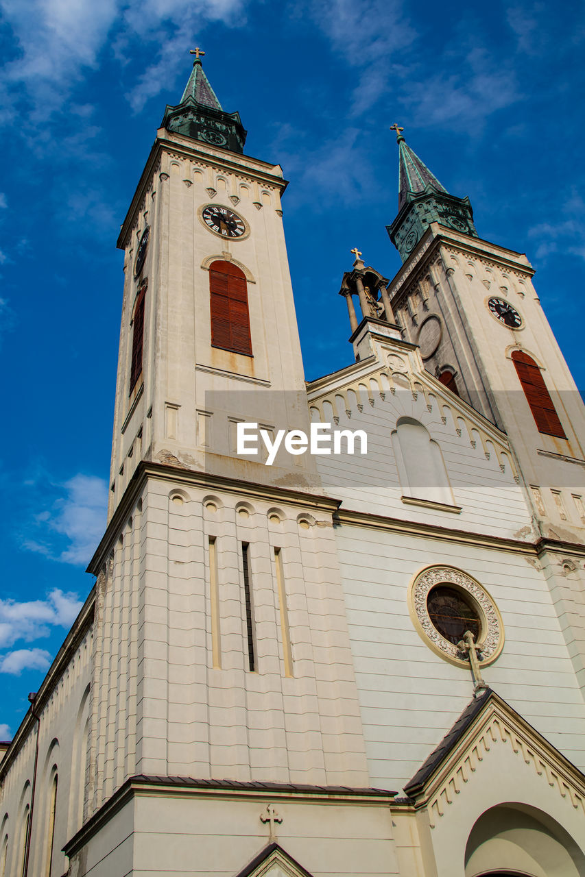 The carmelite church in sombor, serbia