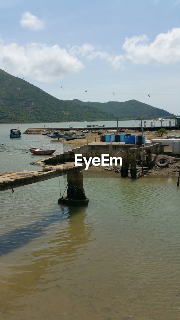 BOATS IN WATER