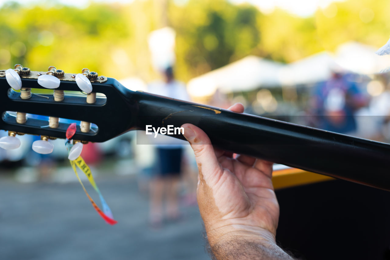 Musicians are seen playing at a vintage car event in the city of salvador, bahia.