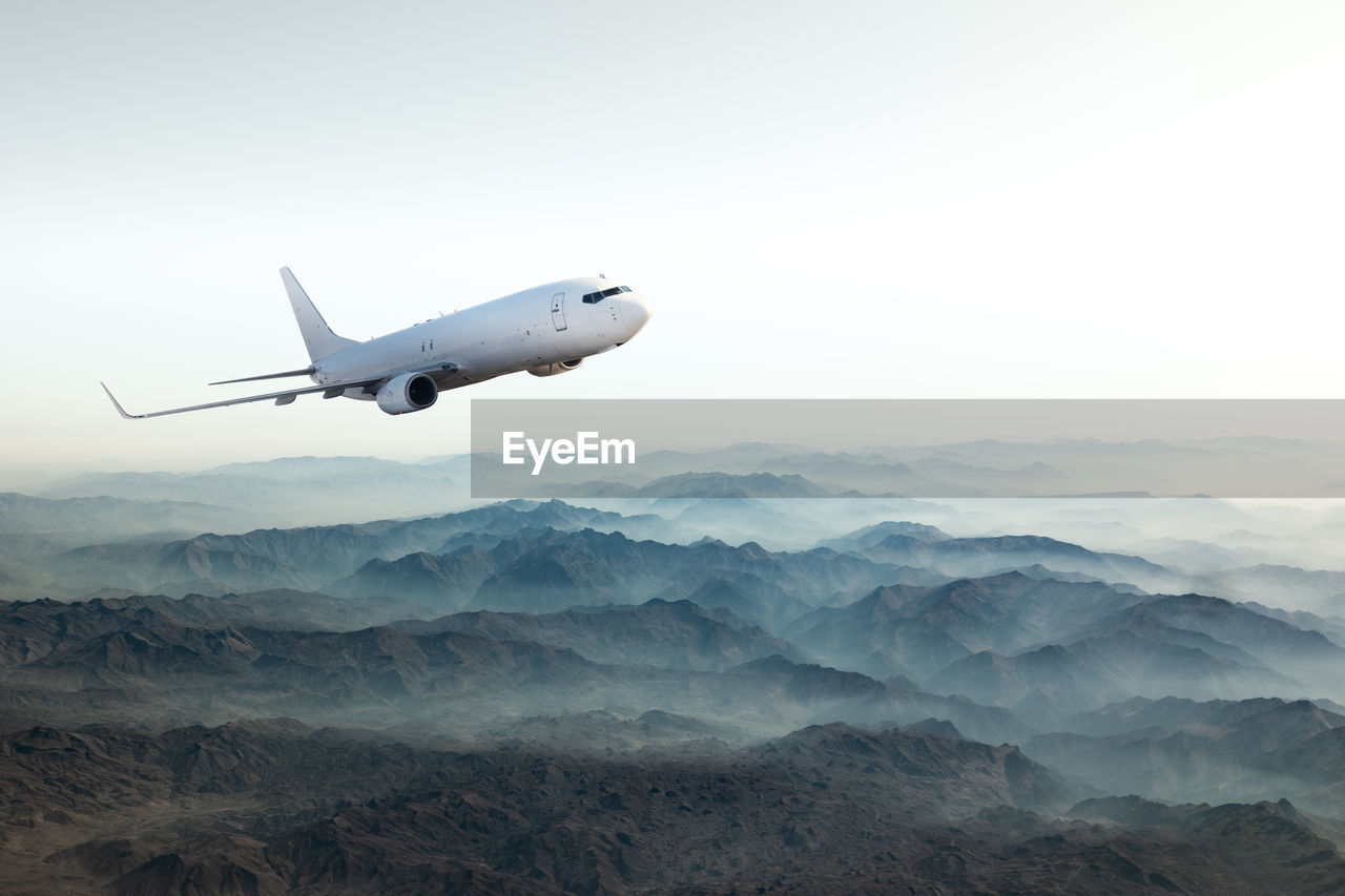 low angle view of airplane against sky