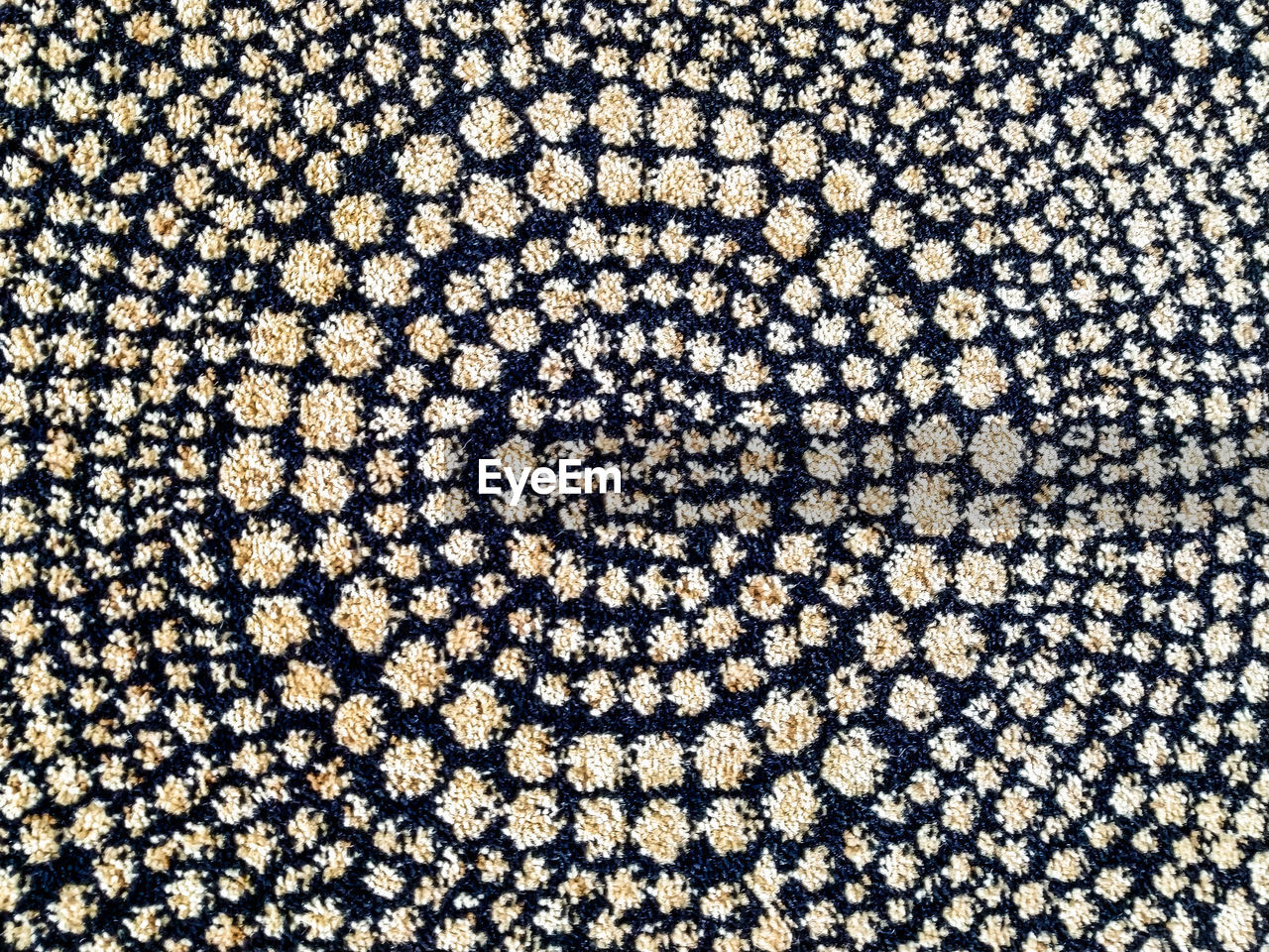 FULL FRAME SHOT OF PATTERNED PATTERN ON FLOOR