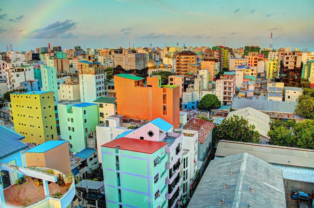 CITYSCAPE AGAINST SKY