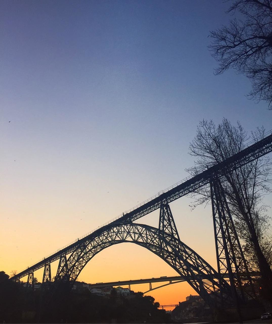 Low angle view of bridge