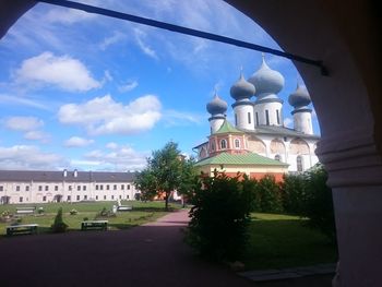 View of church against sky