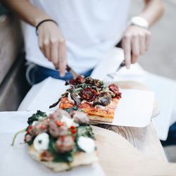 Close-up of food in plate