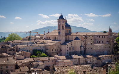 View of buildings in city