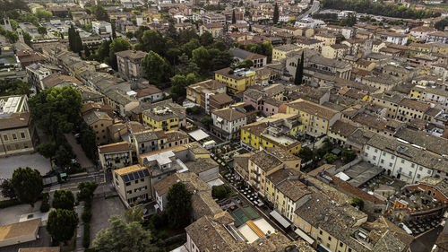 Lake garda bardolino from above