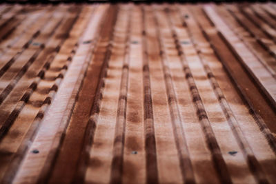 Full frame shot of wooden floor