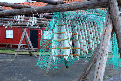 View of fishing net