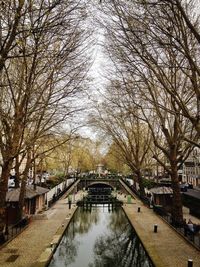 Footbridge over canal