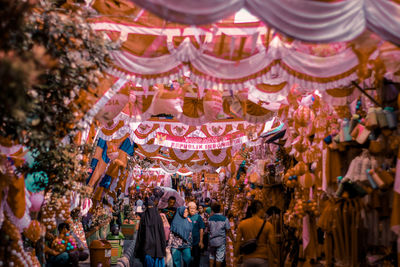 Tradisional market jatinegara, indonesia