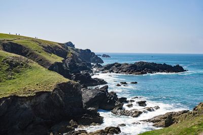 Cornish coast