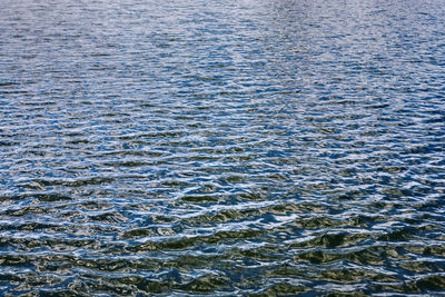 Full frame shot of rippled water