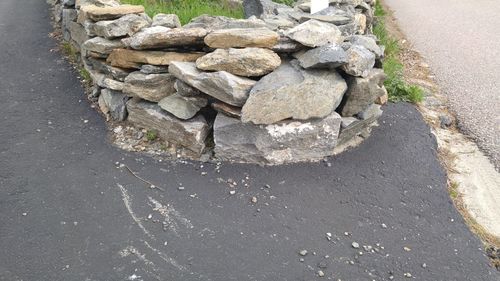 Close-up of stones