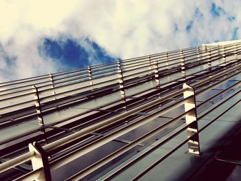 Low angle view of building against sky