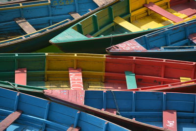 Low angle view of boat